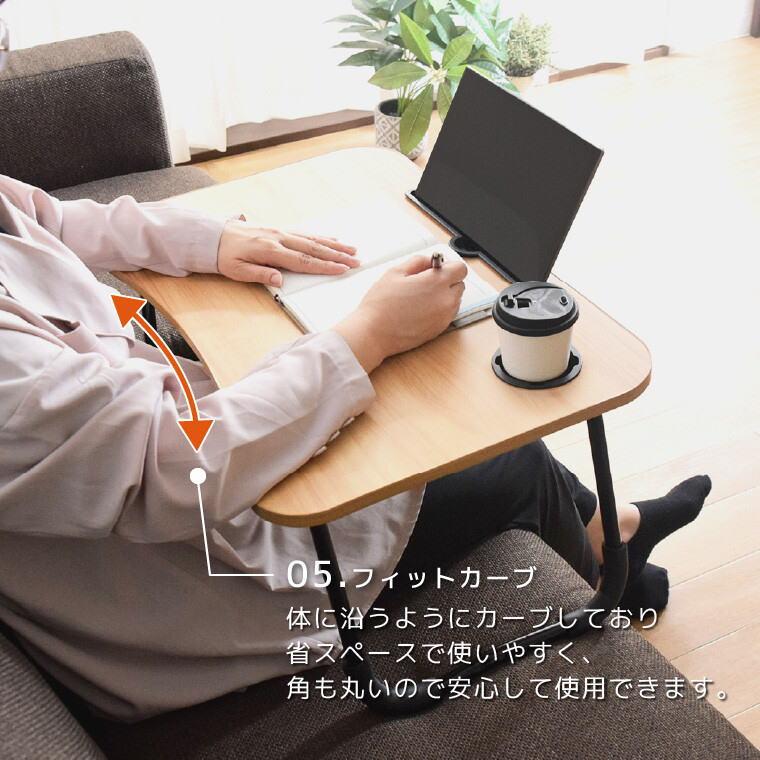 未開封新品‼️折りたたみローテーブル 折りたたみマルチテーブルローテーブル 幅70×奥行40×高さ32cm NA
