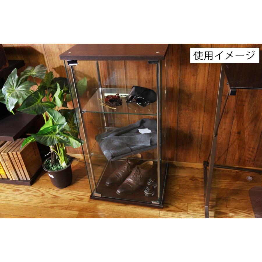 4面　ガラス　コレクションケース　3段　　＜ガラス 透明 フィギュア コレクション 趣味 ディスプレイ 収納 飾る ラック BOX 96049＞_15