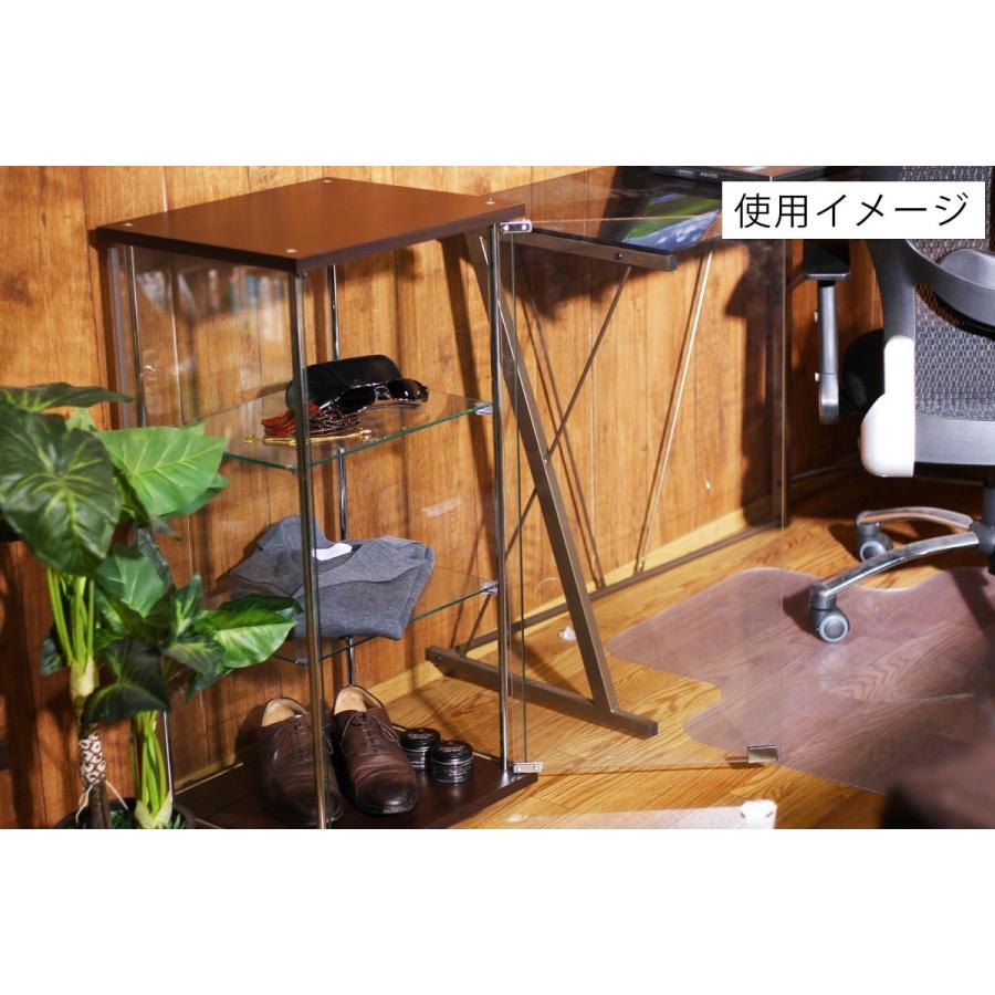 4面　ガラス　コレクションケース　3段　　＜ガラス 透明 フィギュア コレクション 趣味 ディスプレイ 収納 飾る ラック BOX 96049＞_17