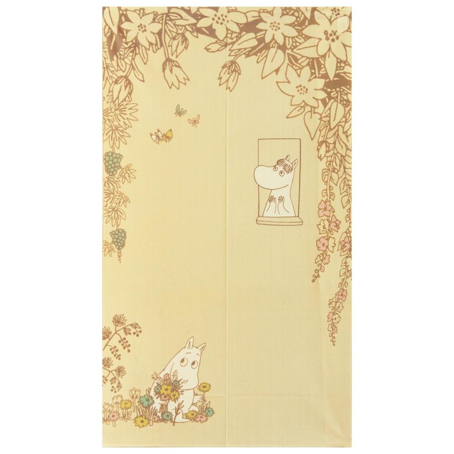 ムーミン MOOMIN のれん KUKKA 幅85cm×丈150cm juuku : ユキミ家具