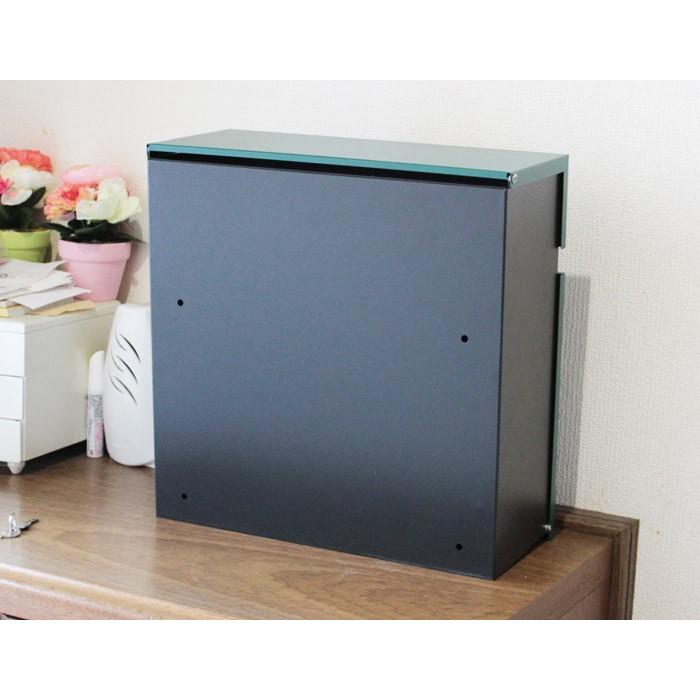 壁掛けポスト マグネット付き yama ＜ポスト 壁掛け 玄関 郵便受け