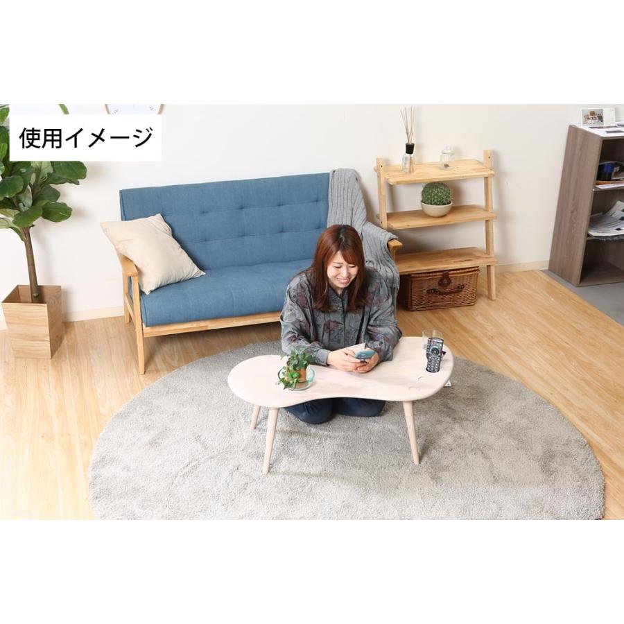 足形 ローテーブル 高さ33cm FOOT＜つくえ 机 デスク ちゃぶ台