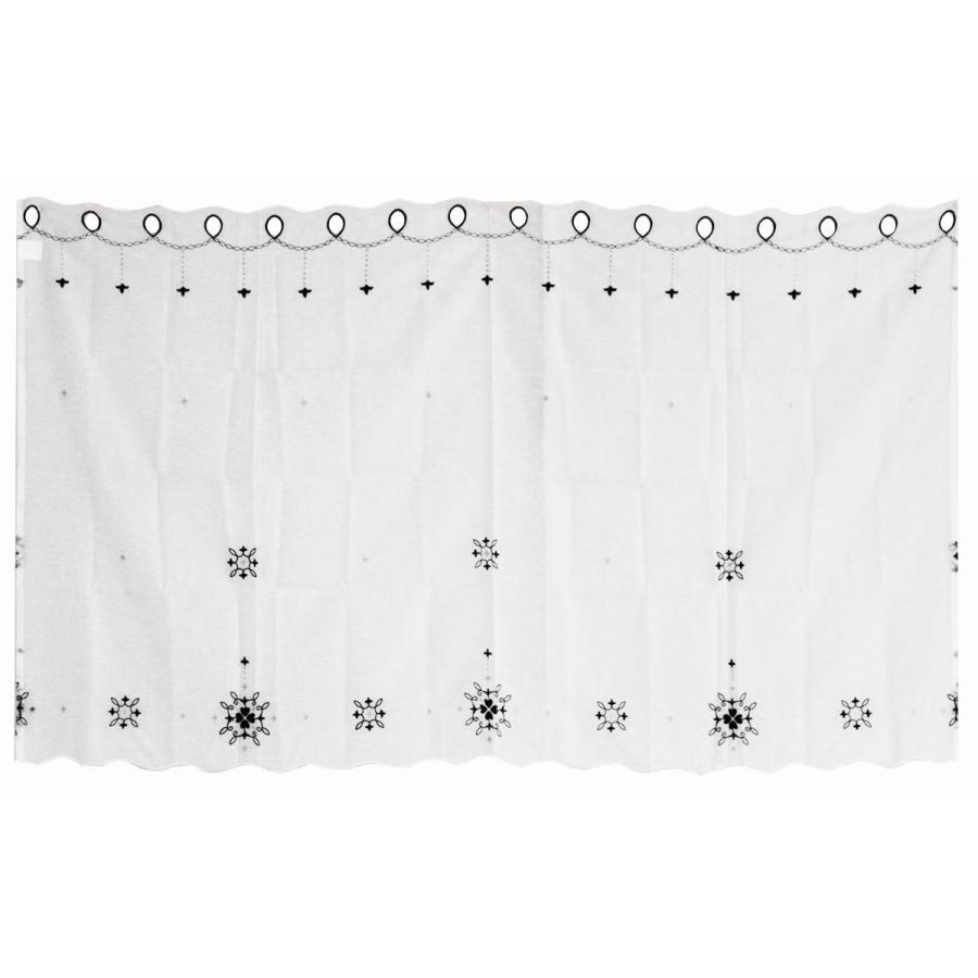 カフェカーテン 150×90cm ジュエル kure167507 538-010 : ユキミ家具