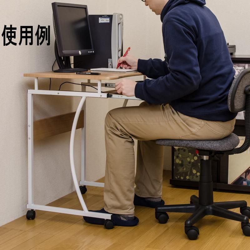 簡易パソコンデスク PCデスクsaka-ct2957 NA/WAL : ユキミ家具 - 通販