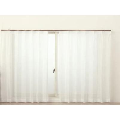 ミラーレースカーテン白色幅100cm(2枚×133cm丈10セット【新品未開封】 ミラーレースカーテン巾100x高133cm 2枚組 トップホワイト-yama