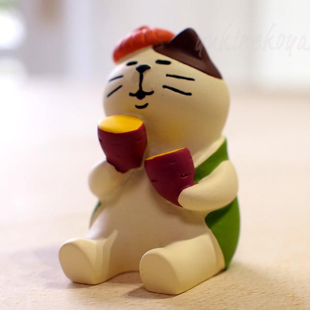 デコレ コンコンブル マスコット 猫 焼き芋猫 DECOLE まったり 