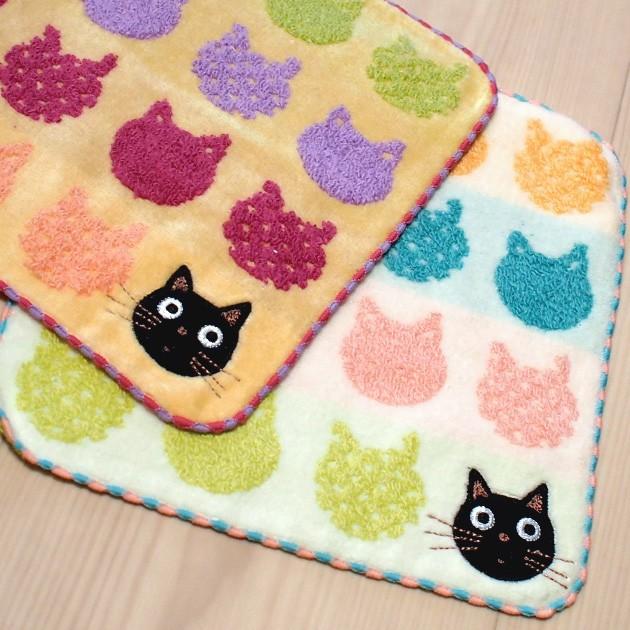 猫のハンカチ 黒猫たまちゃん ジャガードハンカチ ノアファミリー ミニタオル ミニハンカチ 猫雑貨 ネコグッズ ねこ キャット Noa K40 猫 雑貨の雪猫屋 通販 Yahoo ショッピング
