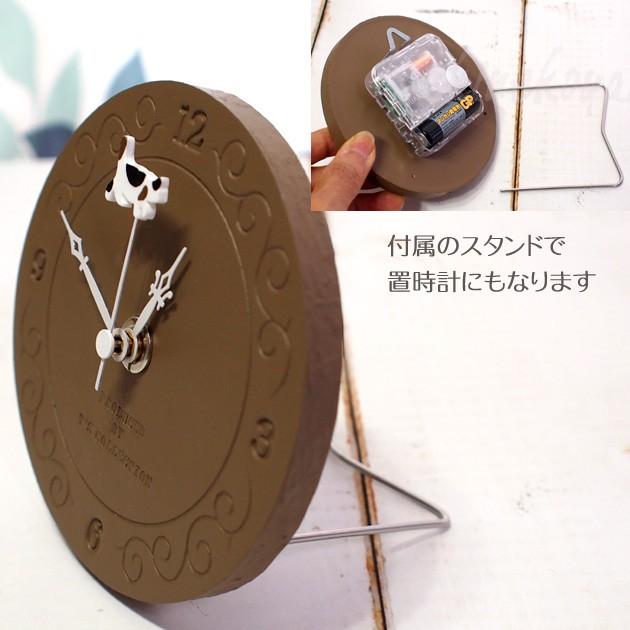 猫の置き時計 兼用 壁掛け時計 ネコムーブクロック T's COLLECTION