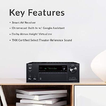 Onkyo (オンキョー) TX-NR696 ホームオーディオ スマートオーディオ ビデオレシーバー Sonos対応 ドルビーアトモス対応 4K Ultra HD AirPlay 2 (2019年モデル)｜yukinko-03｜04