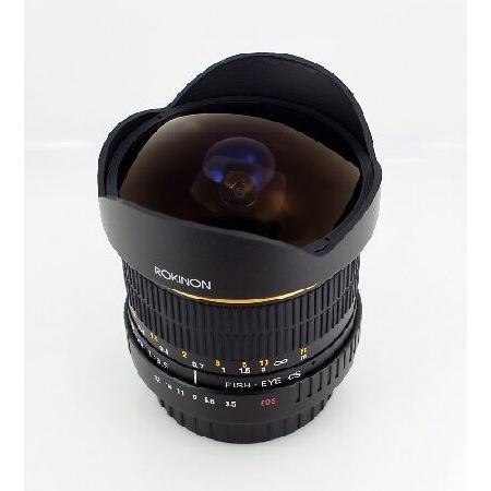 Rokinon FE75MFT-S 7.5mm F3.5 UMC Fisheye Lens for Micro Four Thirds (Olympus PEN and Panasonic)(US Version, Imported)｜yukinko-03｜05