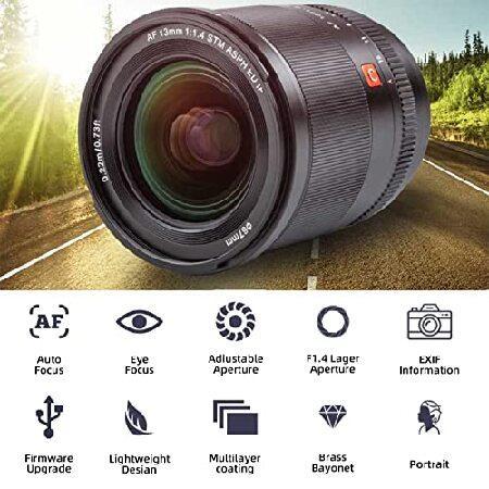VILTROX 13mm F1.4 Ultra Wide Angle Auto Focus Lens, APS-C Prime Lens for Fuji X-mount Mirrorless Cameras, Compatible with Fujifilm X-Pro2 X-E3 X-E4 X-｜yukinko-03｜03