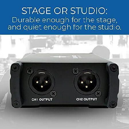 Coda MB-1 Mic Activator, Ultra-Clean Gain, Microphone Preamp Audio Booster for Studio or Home Recording, Livestream, Broadcast or Podcast - Dual Chann｜yukinko-03｜05