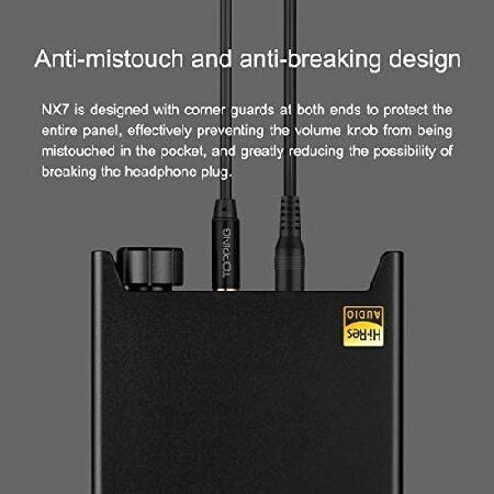 Topping NX7 Portable NFCA Modules Amplifier High Performance Headphone Amplifier (Black)｜yukinko-03｜03