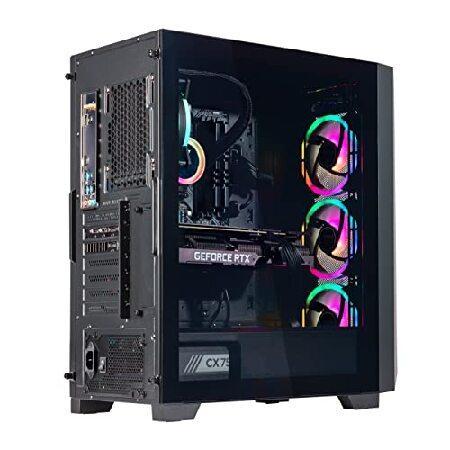 Velztorm Pilum CTO Powerful Gaming Desktop PC Liquid-Cooled (AMD Ryzen 7 3700X 8-Core, 16GB DDR4, 1TB PCIe SSD+2TB HDD (3.5), GeForce RTX 3060 12GB, 1｜yukinko-03｜03