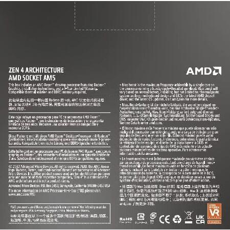 AMD Ryzen(TM) 5 7600X 6-Core, 12-Thread Unlocked Desktop Processor｜yukinko-03｜04