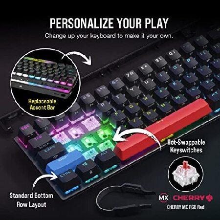 Corsair K70 PRO MINI WIRELESS RGB 60% Mechanical Gaming Keyboard (Fastest Sub-1ms Wireless, Swappable CHERRY MX Red Keyswitches, Aluminum Frame, PBT D｜yukinko-03｜03
