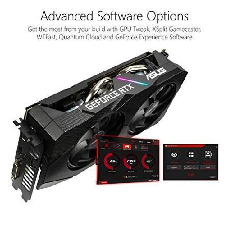 ASUS Dual GeForce RTX(TM)2060 グラフィクスボード OC/6G/DDR6/2.5 slot (DUAL-RTX2060-O6G-EVO)｜yukinko-03｜05