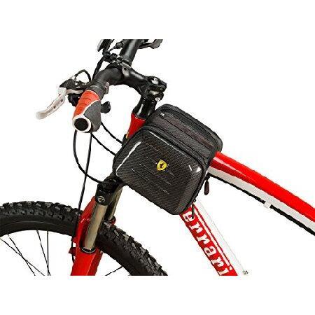 Ferrari Bike Cycling, Mountain Road, Bicycle Wrapping, Rear Seat Bag, Carbon, Front Frame Saddle Bag, Trunk Pannier Bag.｜yukinko-03｜02