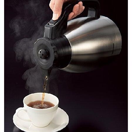Zojirushi EC-YTC100XB Coffee Maker, 10-Cup, Stainless Steel/Black｜yukinko-03｜03