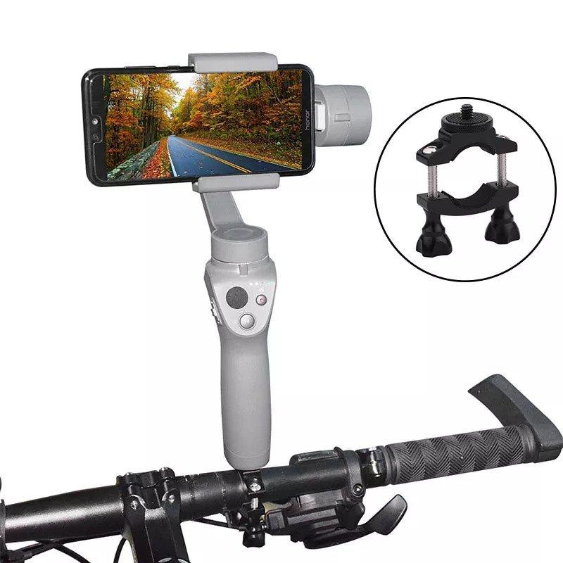 Dji om4 osmo mobile 2 3 zhiyun smooth 4 スマホ スタビライザー 自転車カメラホルダークリップ