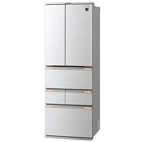 シャープ Sharp プラズマクラスター 冷蔵庫 幅65cm 奥行63cm 457l 6ドア 観音開き ライトメタル Sj Mf46h S Silver Rkshb08z76vql9 Yukinko 通販 Yahoo ショッピング
