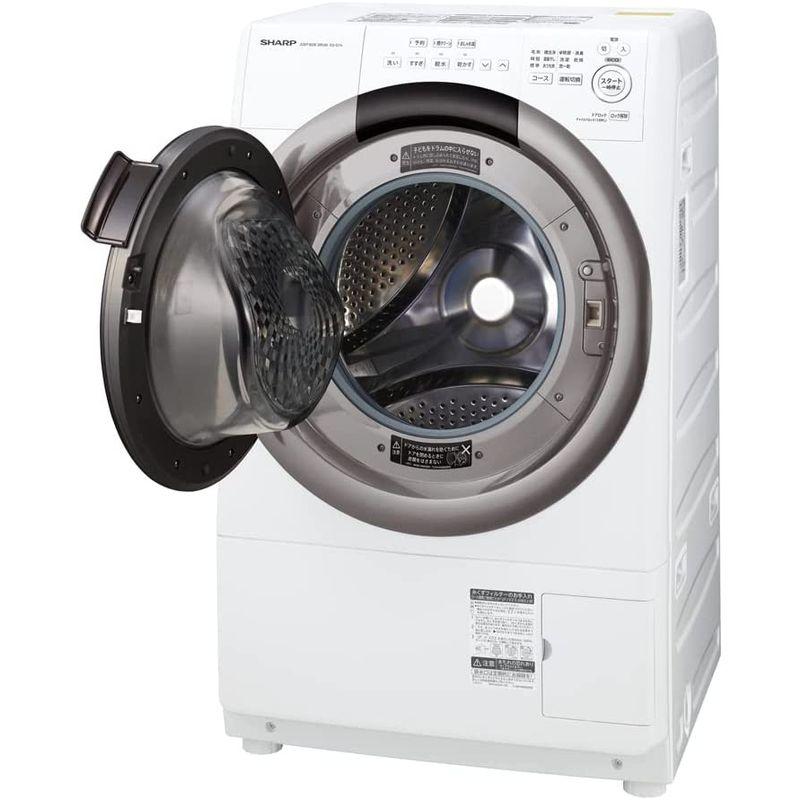 【正規品】 シャープ(SHARP) ドラム式 洗濯乾燥機 洗濯7kg/乾燥3.5kg ES-S7H-CL ヒーターセンサー乾燥 左開き(ヒンジ左) グレ 【BCD2418732945】(88303円)