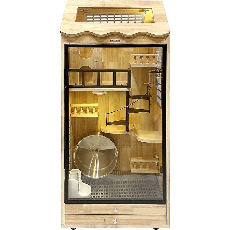 【クーポン】 チンチラゲージセット 小動物飼育ケージ ゲージ 木製 135? RP-135-B 【1172730529】(42814円)