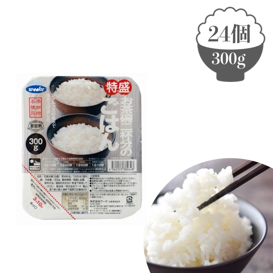 ウーケ 神明 特盛ごはん パック ご飯 ごはん 300g レトルトご飯 チン
