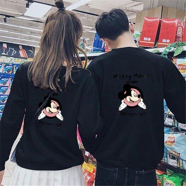ディズニー ミッキー プルオーバー プリントパーカー トレーナー トップス メンズ レディース お揃い ご夫婦 友達 カップル ペアルック 男女兼用 Cha 080 Yukinselection 通販 Yahoo ショッピング