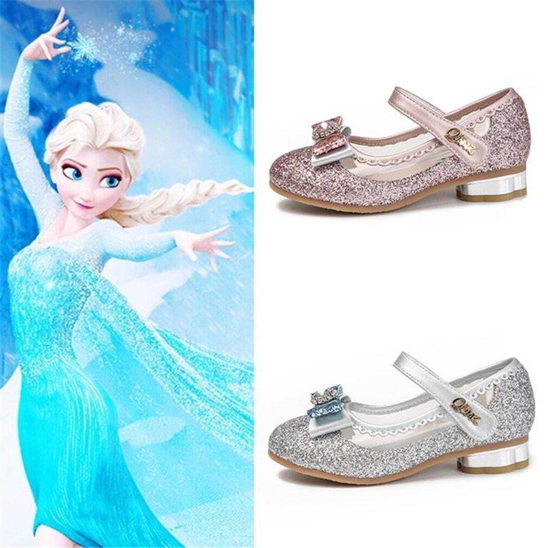 人気 ディズニー 子供用女の子 仮装 フラットシューズ バレエシューズ ヒール付きフォマール靴 プリンセス エルサ 靴 アナと雪の女王 グリッター素材 Dsn15 441 Yukinselection 通販 Yahoo ショッピング