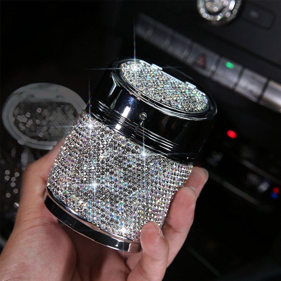 車の灰皿 キラキラ 高級クリスタル ダイヤモンド 灰皿シガー 灰皿 車用灰皿 おしゃれ 灰皿 ごみ箱 大きな割引 Www Ageti Fr