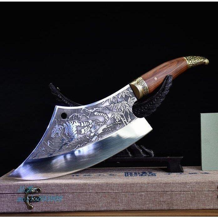 中華包丁 包丁 270mm 7cr17mov硬い 中華料理に用いられる肉 魚 野菜などを切る身幅の大きい万能包丁 肉切り包丁 骨切り包丁 菜切り包丁本格庖刀 Jsfw3vz6 調理器具 Llamalaundry Com