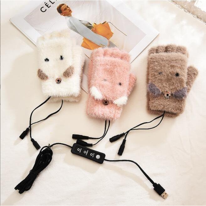 ハンドウォーマー Usb あったかグッズ 電熱 電気 グローブ かわいい おしゃれ 冷え対策 オフィス 机 指なし 手温め Xz 018 Yukinselection 通販 Yahoo ショッピング