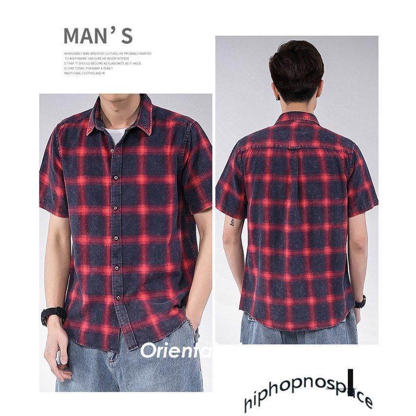 シャツ 半袖 メンズ チェックシャツ 半袖シャツ 綿100 カジュアルシャツ ボダンダウンシャツ チェック柄 吸汗速乾 通勤 通学 おしゃれ 夏 夏物 薄手 通気 夏服 Zrd 210 Yukinselection 通販 Yahoo ショッピング