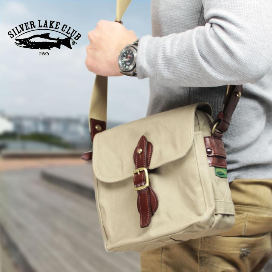 ショルダーバッグ メンズ 帆布 ブランド Silver Lake Club シルバーレイククラブ 斜めがけバッグ 日本製 撥水 メンズショルダーバッグ 送料無料 Ike ビジネスバッグ 財布のユキオラボ 通販 Yahoo ショッピング