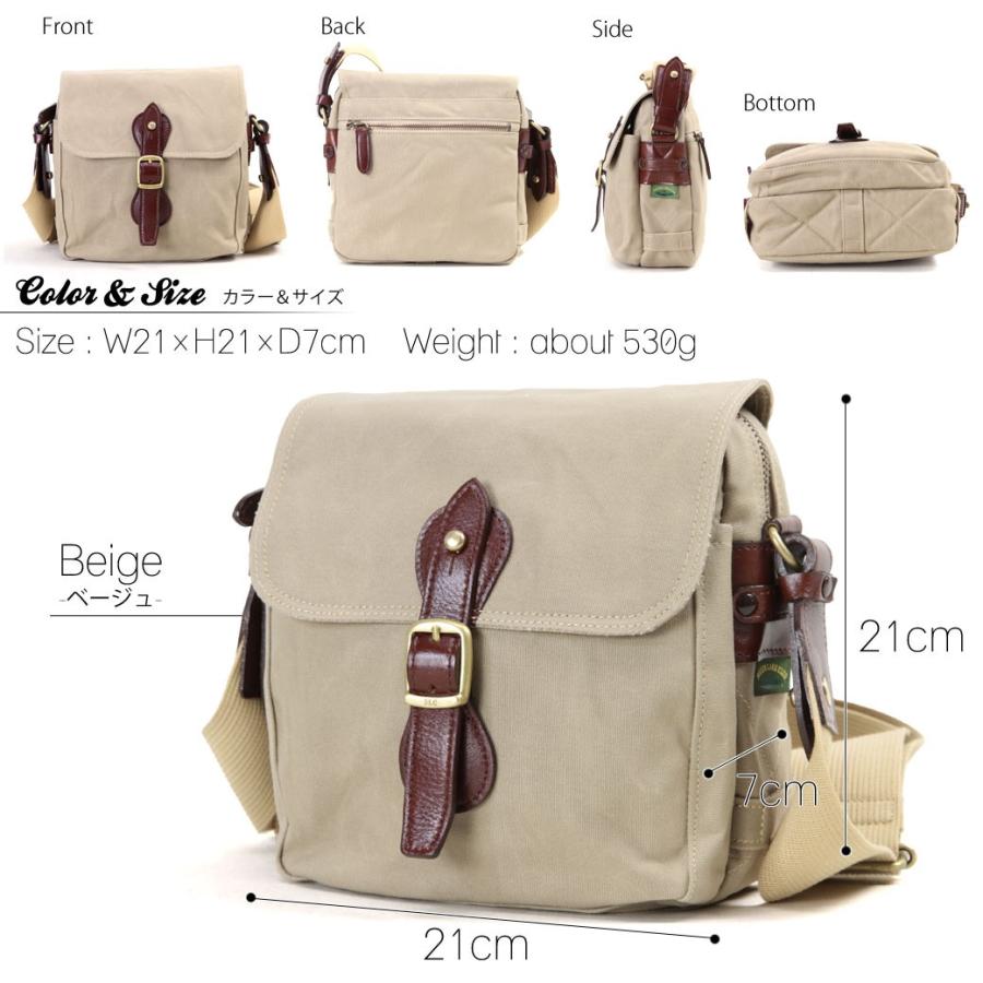 SILVER LAKE ショルダーバッグ メンズ 帆布 ブランド SILVER LAKE CLUB