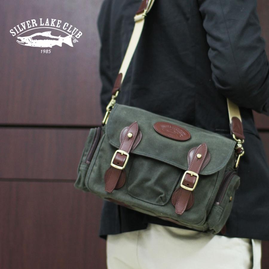 ショルダーバッグ メンズ ブランド 日本製 撥水 Silver Lake Club シルバーレイククラブ Waxed Cotton ワックスドコットン 斜めがけバッグ 送料無料 Ike ビジネスバッグ 財布のユキオラボ 通販 Yahoo ショッピング