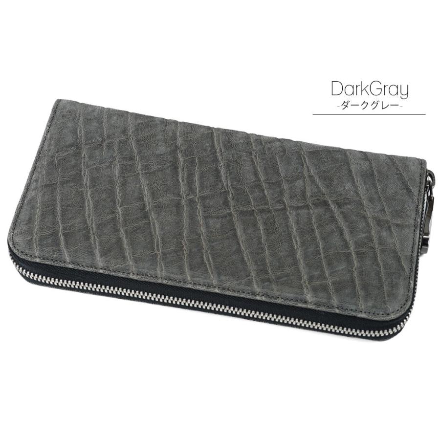 長財布メンズ ブランド 本革 ファスナー 小銭 出しやすい Luggage AOKI  