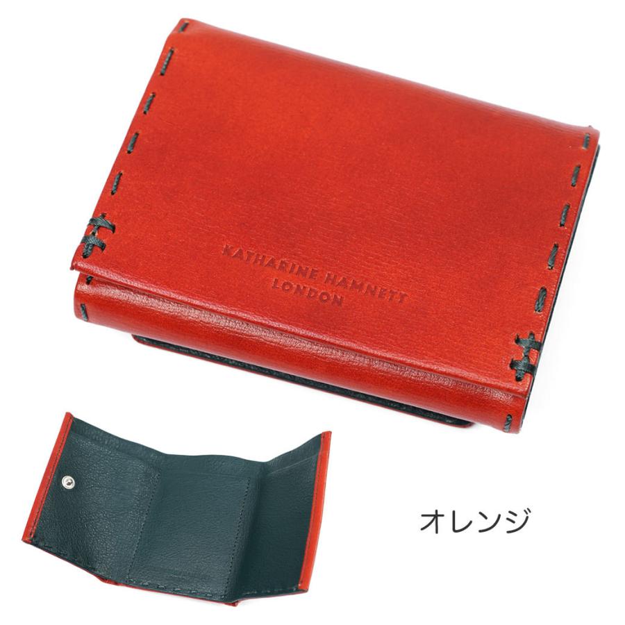 三つ折り財布 メンズ コンパクト KATHARINE HAMNETT キャサリンハム
