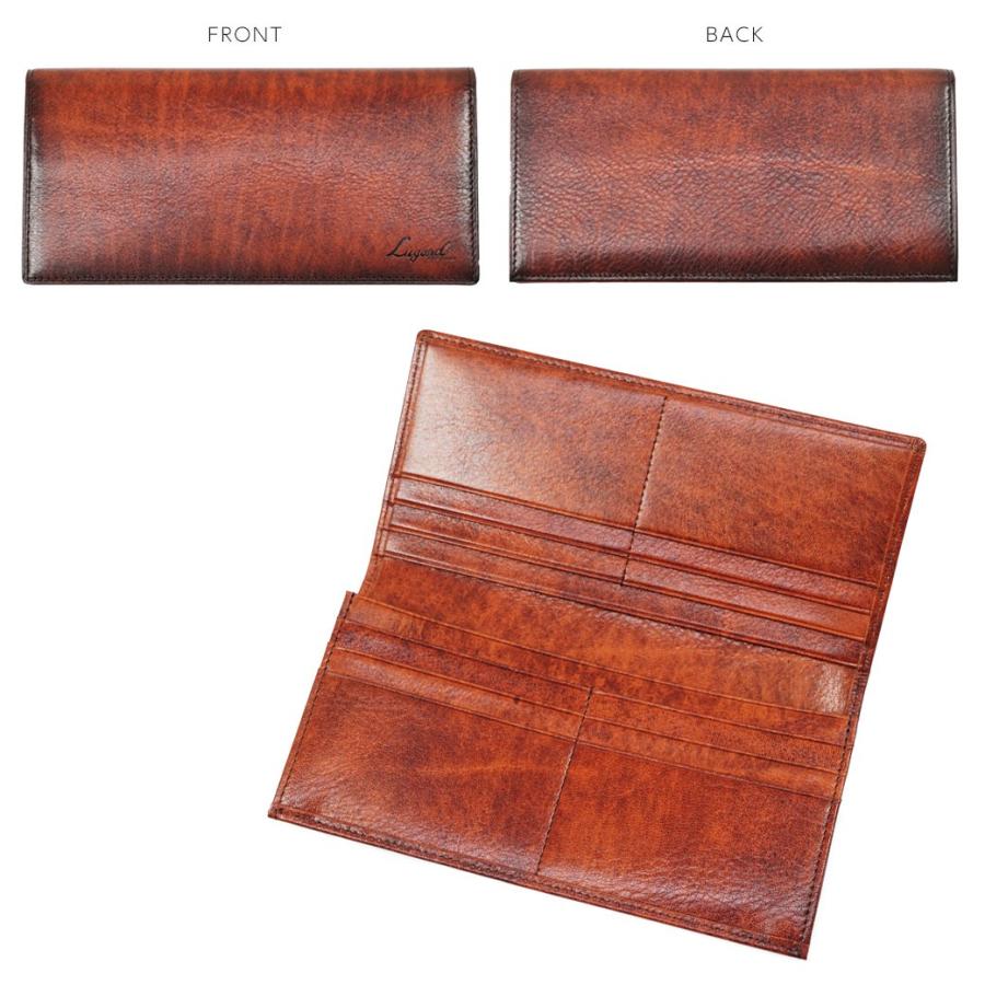 長財布メンズ ブランド 本革 小銭入れ付きなし Lugard ラガード G3