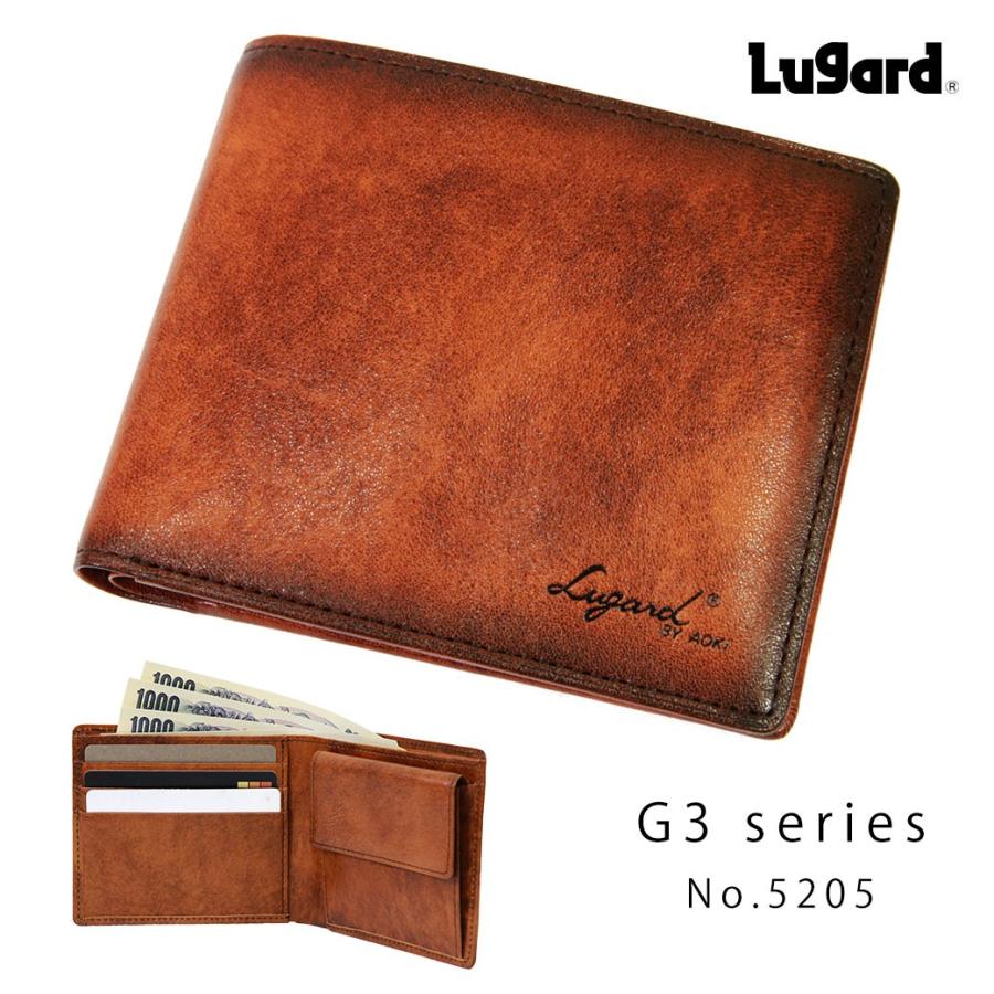 二つ折り財布メンズ 革 ブランド 小銭入れ 本革 Lugard ラガード G3 ジースリー 青木鞄 メンズ 財布 55 Ao ビジネスバッグ 財布のユキオラボ 通販 Yahoo ショッピング