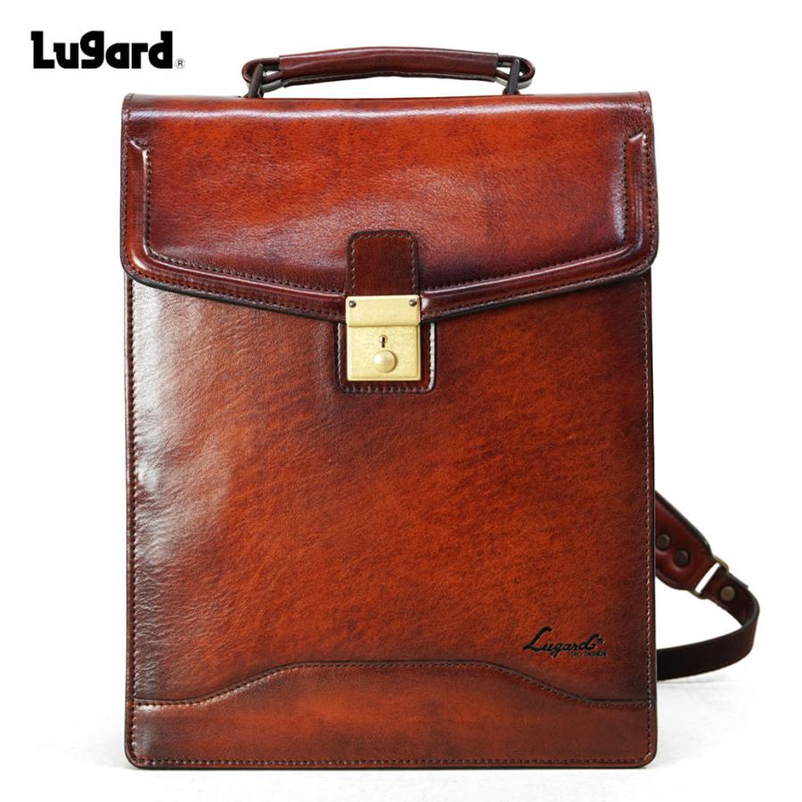 リュック メンズ 革 レザー LUGARD G3 ラガード 日本製 本革 スクエア  
