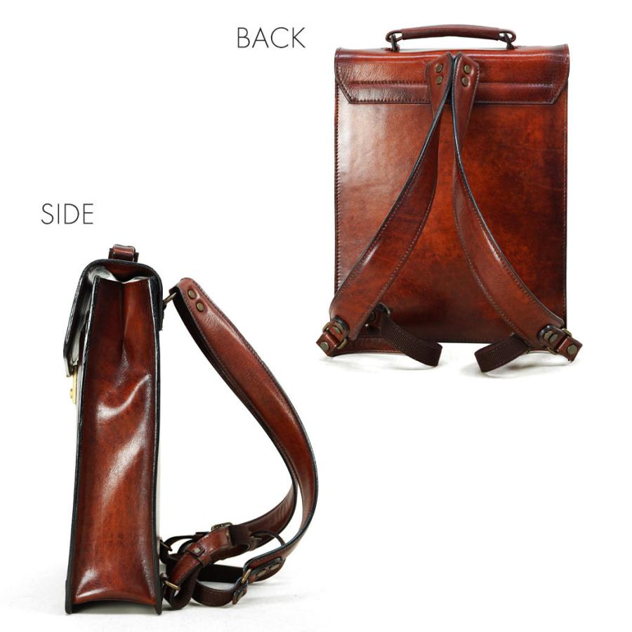 リュック メンズ 革 レザー LUGARD G3 ラガード 日本製 本革 スクエア  