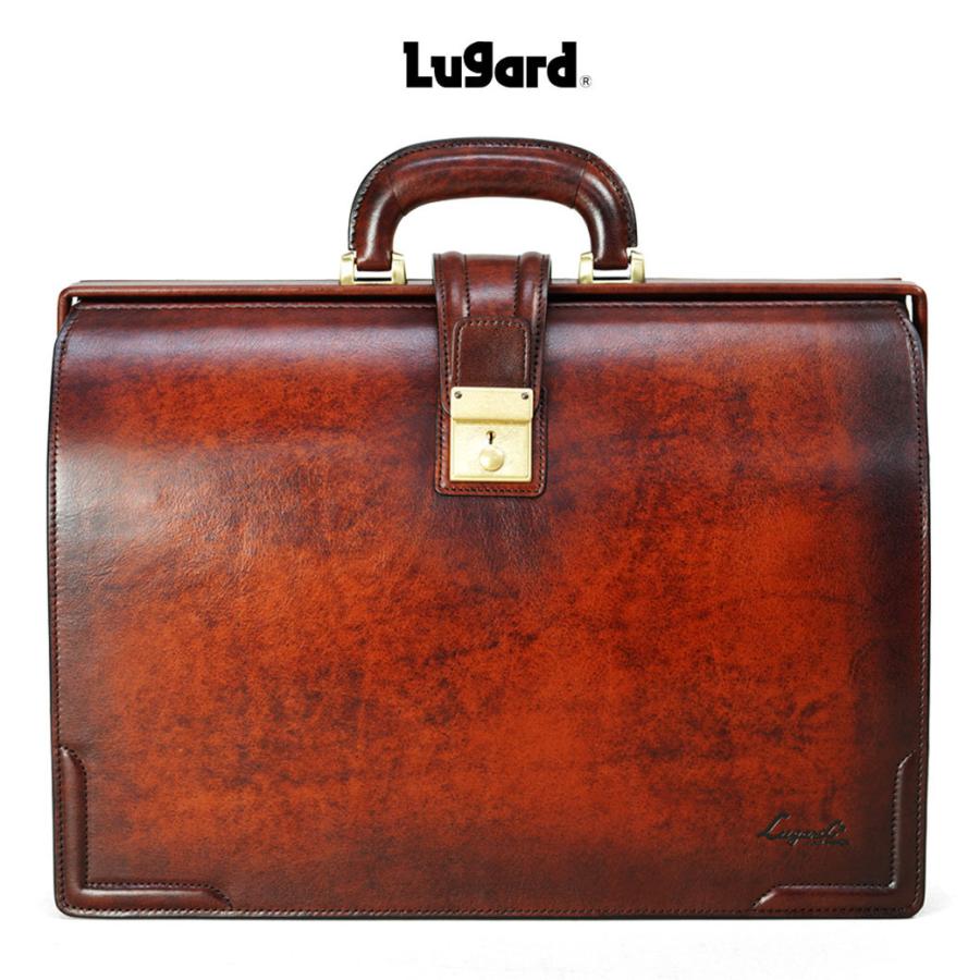 ダレスバッグ 本革 ビジネスバッグ メンズ A4 Lugard ラガード