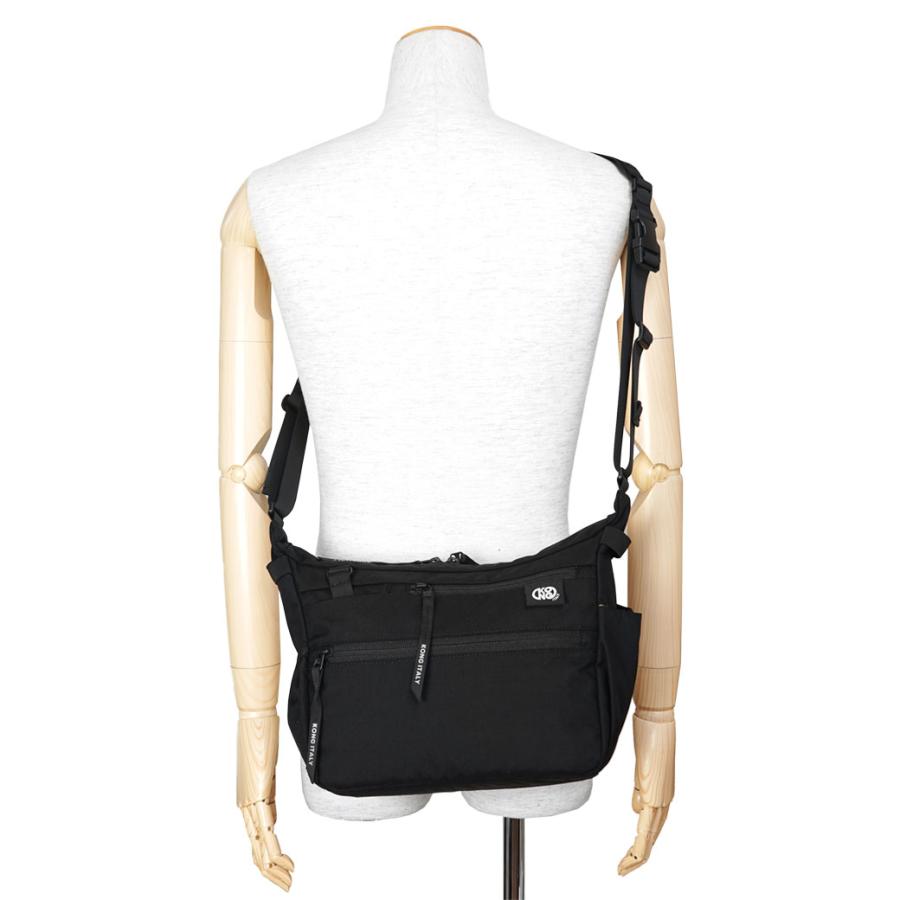 ショルダーバッグ メンズ Kong Italy コングイタリー コーデュラ ナイロン 小さめ 海外 旅行 バッグ Sw ビジネスバッグ 財布のユキオラボ 通販 Yahoo ショッピング