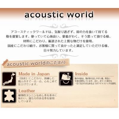 ショルダーバッグ メンズ 軽量 ブランド 日本製 撥水 acoustic world アコースティック・ワールド Grunge グランジ 斜めがけバッグ メンズショルダーバッグ｜yukio-labo｜05