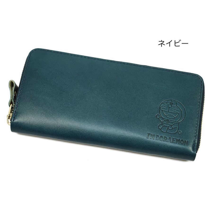 ドラえもん 長財布 新品未使用・高機能収納 長財布 メンズ 日本製 ラウンドファスナー 本革 I'm Doraemon アイム