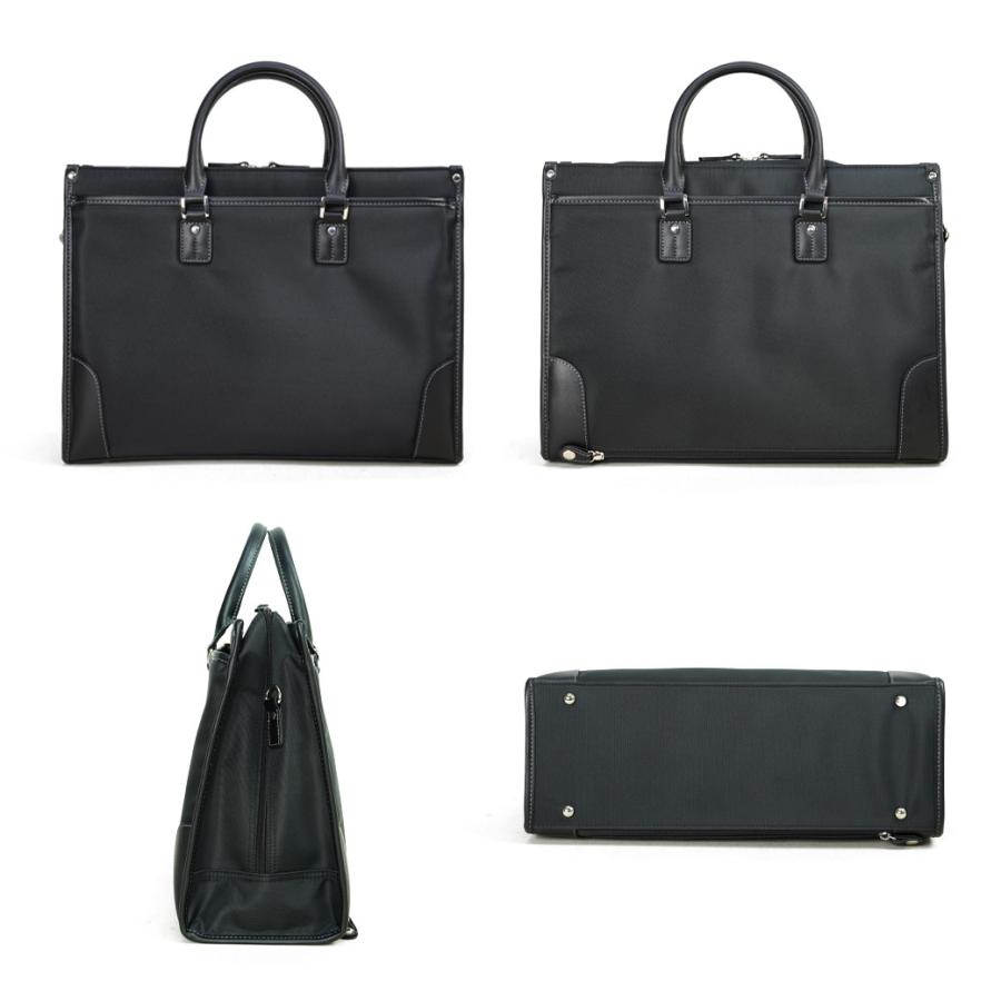 J.M.WESTON ビジネスバッグ 本革 自立 ブラック