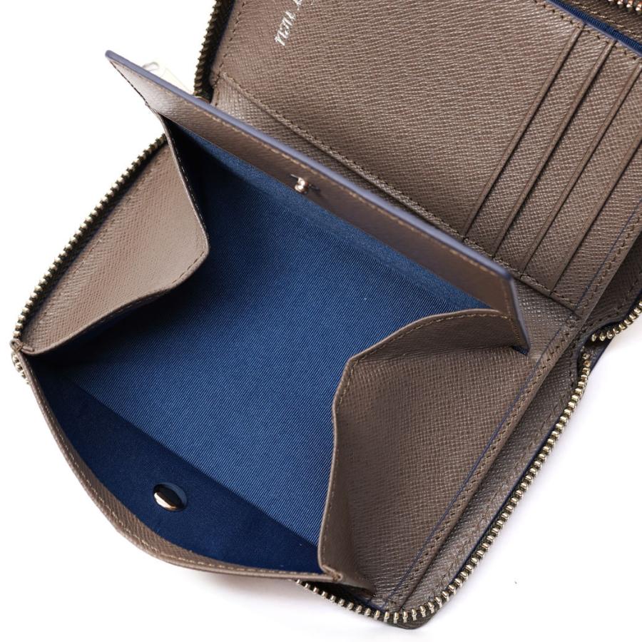 kiefer neu(キーファーノイ) ラウンドミドル財布