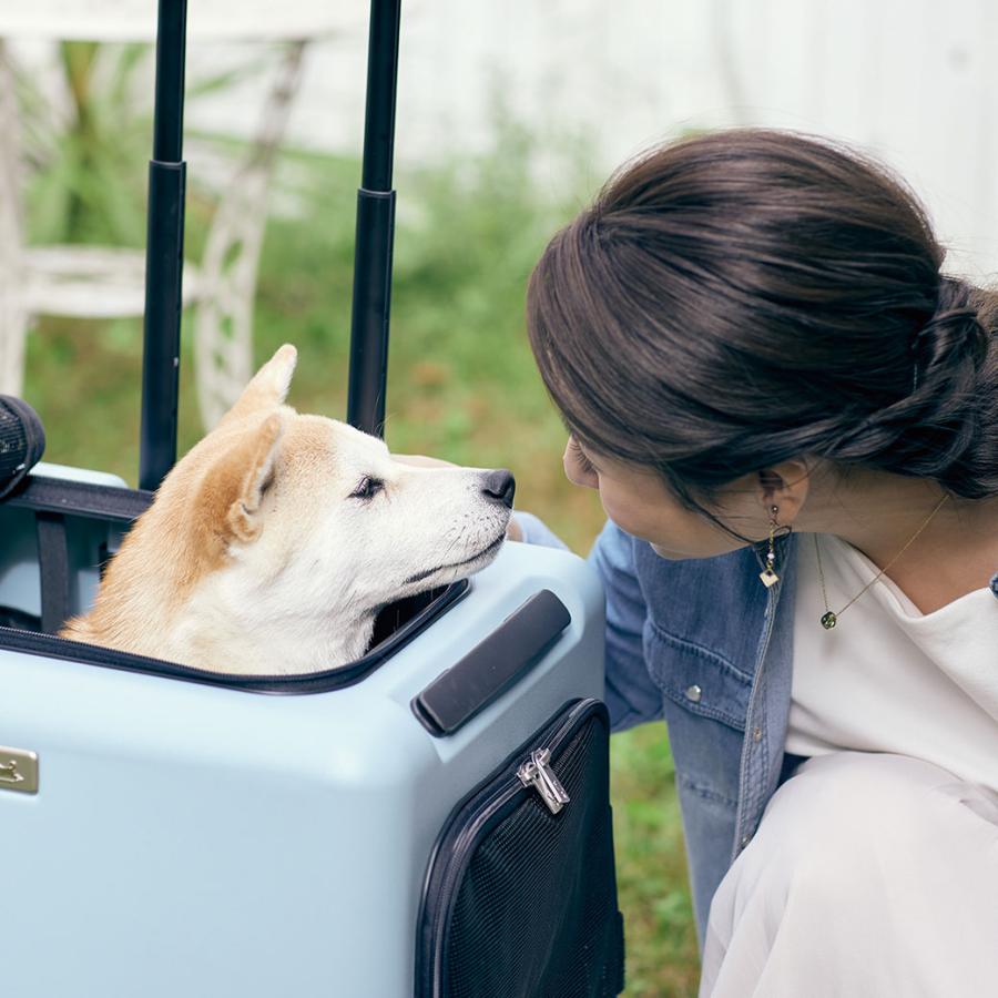 ペットキャリー ペットカート ストッパー機能搭載 Mサイズ 46L